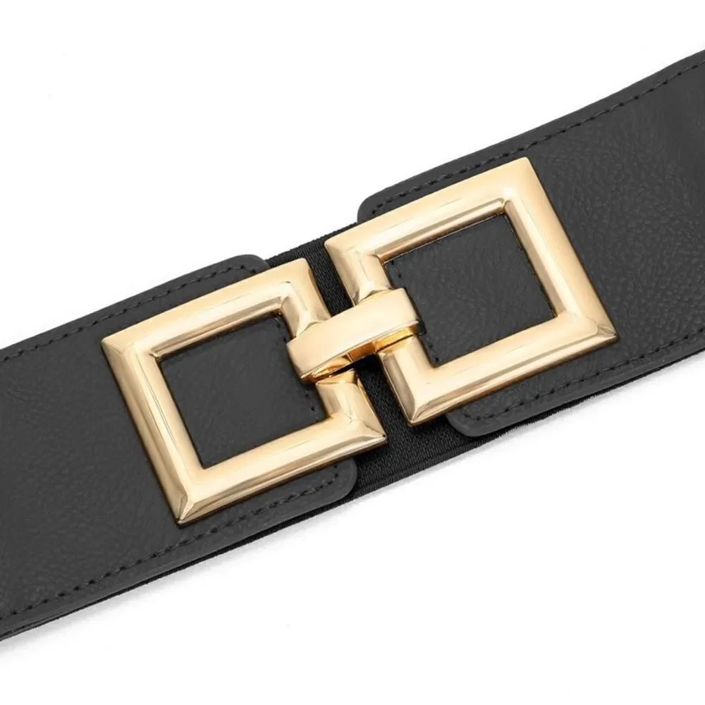 Wide Fashion Belt Elastic Band